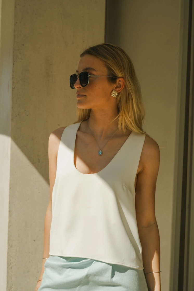 Tank top White