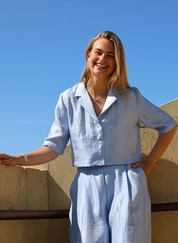 Bella shirt Blauw