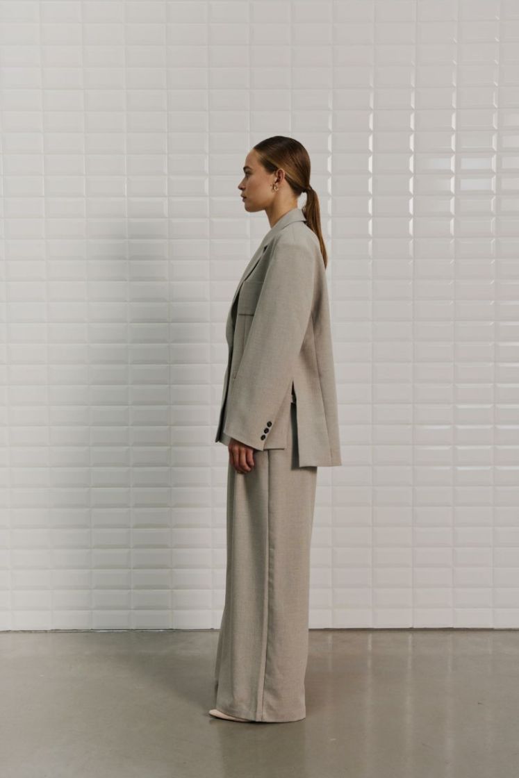 Pilar blazer Grey sand