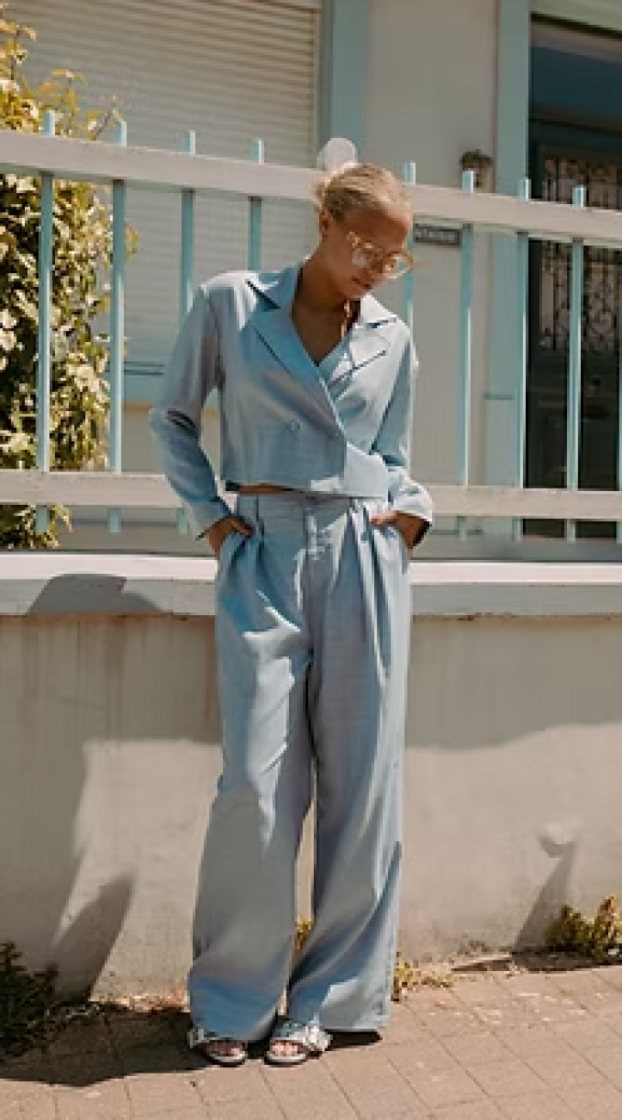 Pants Ivy Blauw