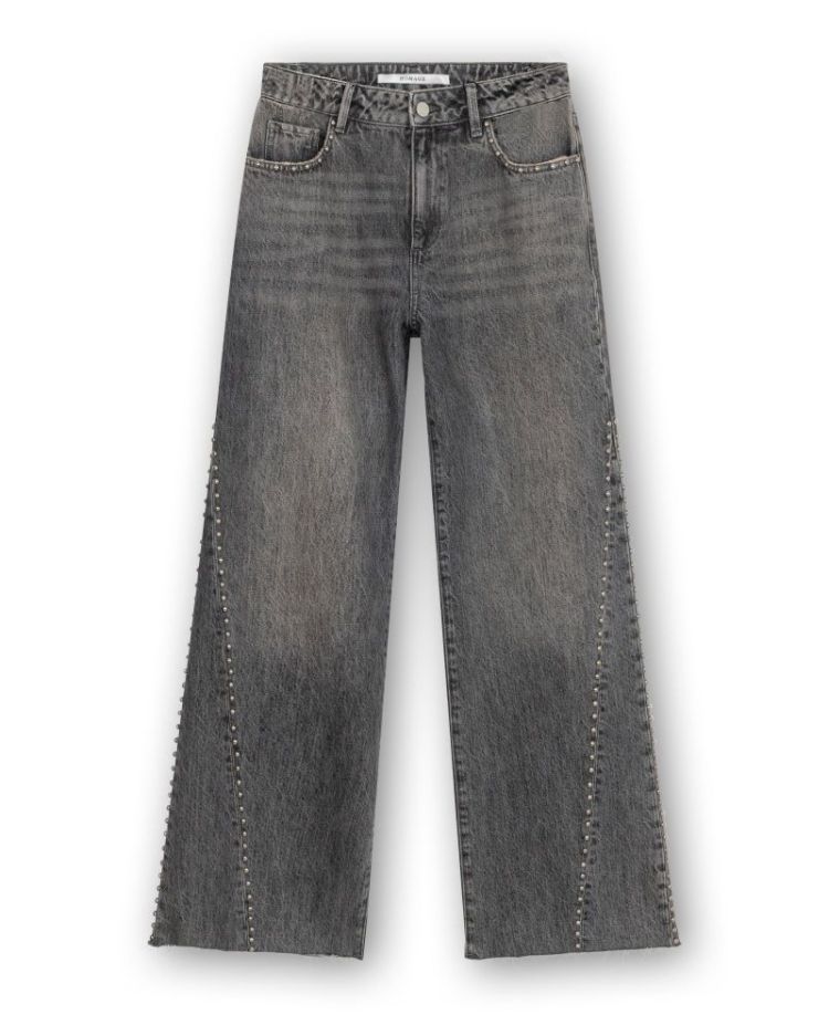 Jeans with studs Grey