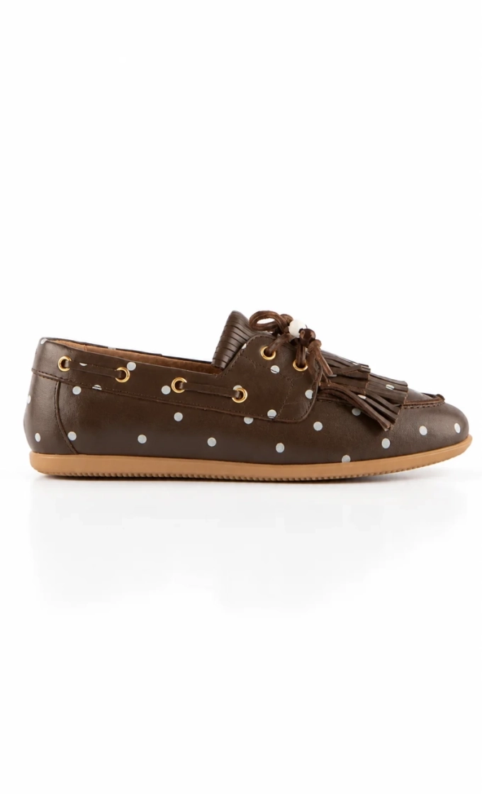 Latty polka dot Brown