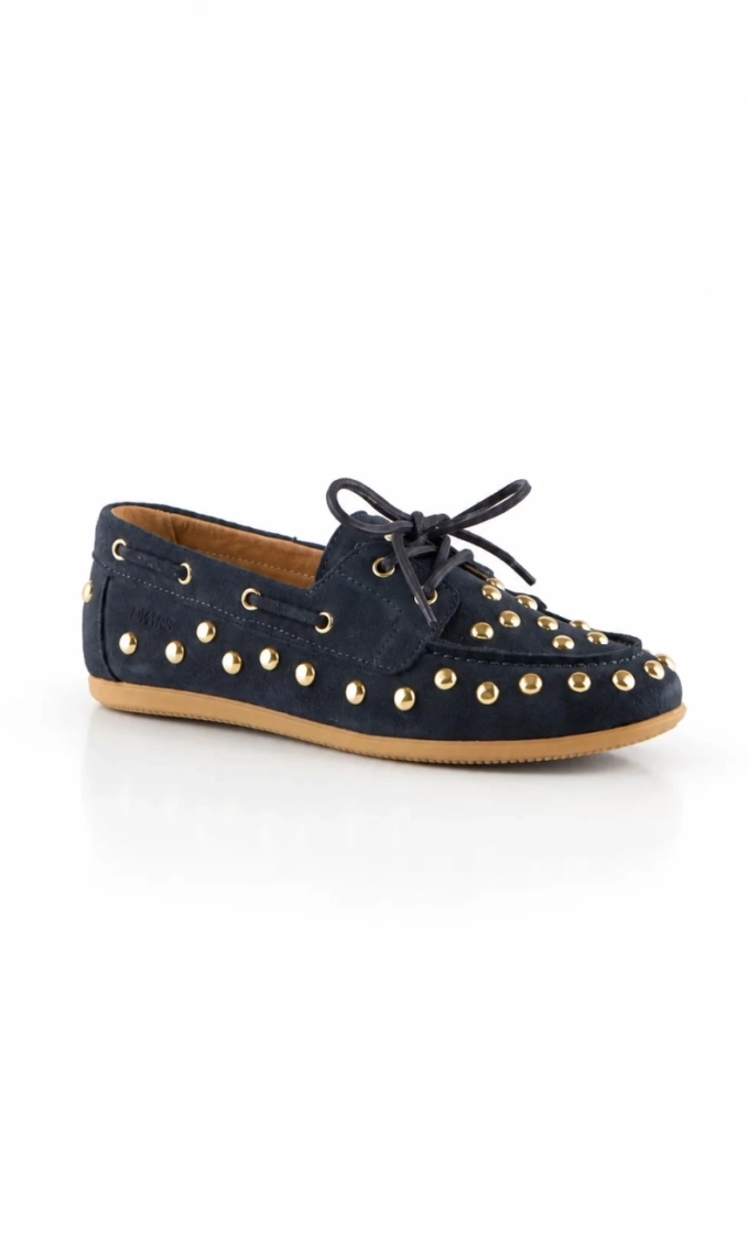 Latty big studs Navy