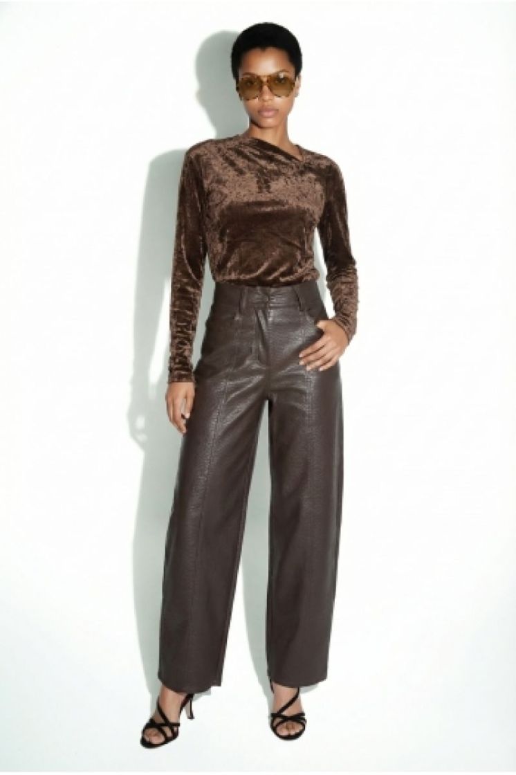 Raya leather Brown