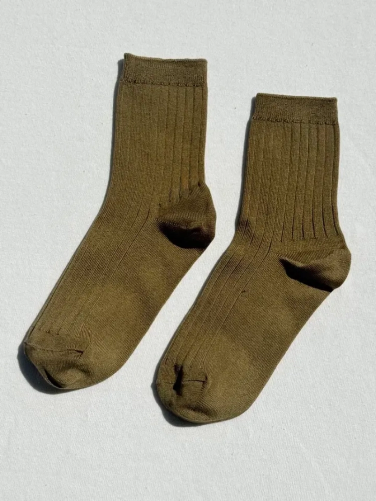 Her socks Pesto
